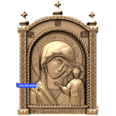 Kazan Mother of God Icon Relief