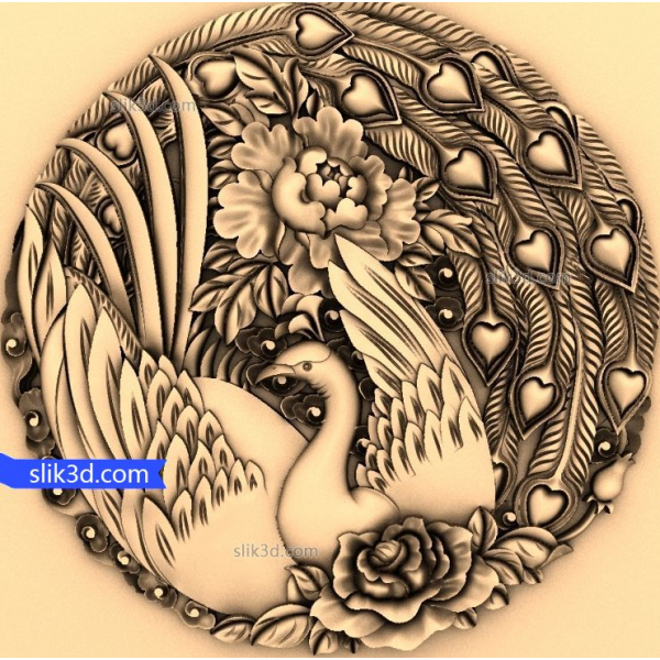 Swan Serenity 3D-Modell für CNC Swan Serenity 3D-Modell für CNC