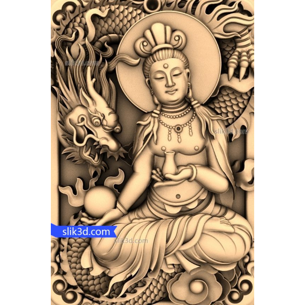 3D STL Model of Serenity and the Dragon for CNC 3D STL Model of Serenity and the Dragon for CNC