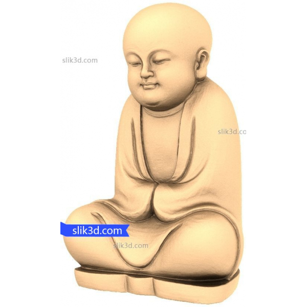 Serene Buddha Figurine 3D STL-modell för CNC- och 3D-utskrift Serene Buddha Figurine 3D STL-modell för CNC- och 3D-utskrift
