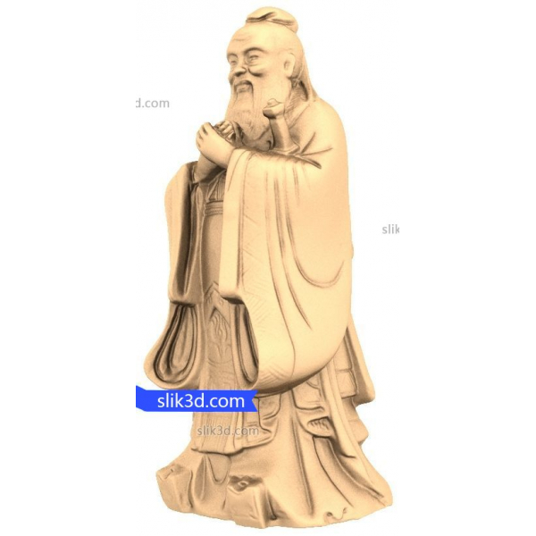 Sage of Enlightenment 3D STL Model Sage of Enlightenment 3D STL Model