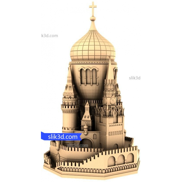 CNC 라우터를 위한 Majestic Cathedral 3D 모델 CNC 라우터를 위한 Majestic Cathedral 3D 모델