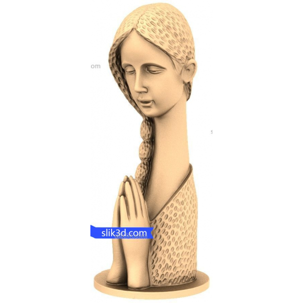 Graceful Serenity - 3D STL Model for CNC and 3D Printing Graceful Serenity - 3D STL Model for CNC and 3D Printing