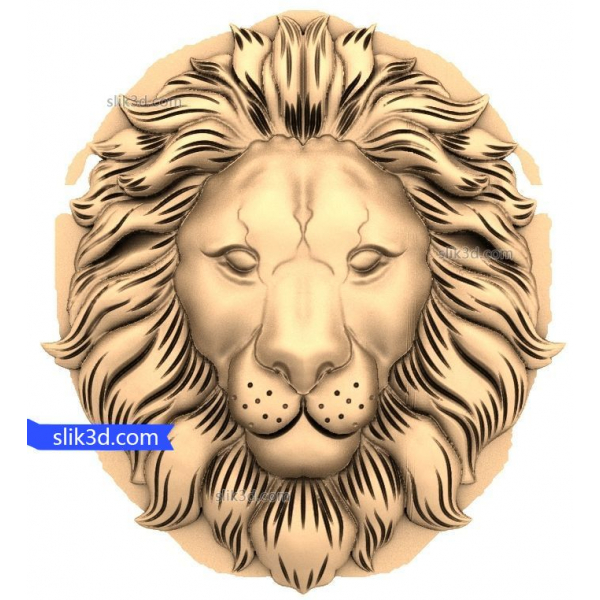 Lion's Majesty 3D STL Model for CNC