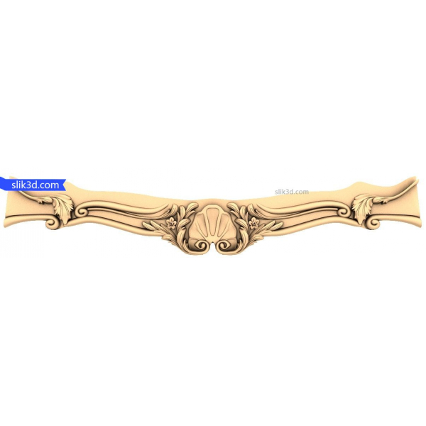 Elegance Flourish 3D STL Model for CNC Routers Elegance Flourish 3D STL Model for CNC Routers