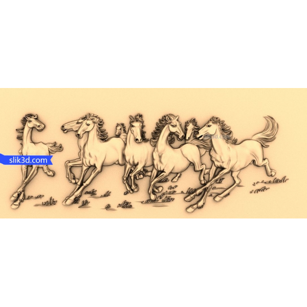 Galloping آزادی 3D STL مدل های CNC و چاپ 3D Galloping آزادی 3D STL مدل های CNC و چاپ 3D