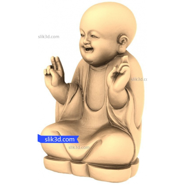 CNC نقش و نگار کے لیے خوش کن Budai 3D STL ماڈل CNC نقش و نگار کے لیے خوش کن Budai 3D STL ماڈل