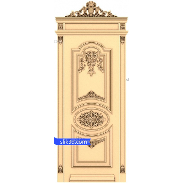 Regal Elegance Panel drzwiowy Model 3D Regal Elegance Panel drzwiowy Model 3D