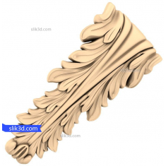 Elegant Acanthus Leaf Ornament