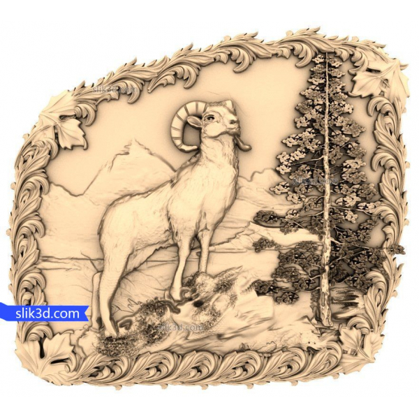 Majestic Alpine Relief - 3D STL model pro CNC Majestic Alpine Relief - 3D STL model pro CNC