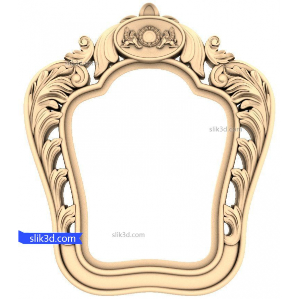 Model 3D Baroque Elegance Frame pentru CNC Model 3D Baroque Elegance Frame pentru CNC