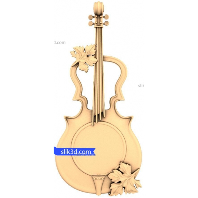 Watch "Violin" | STL - 3D model for CNC