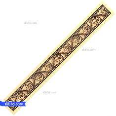 Baroque Floral Border