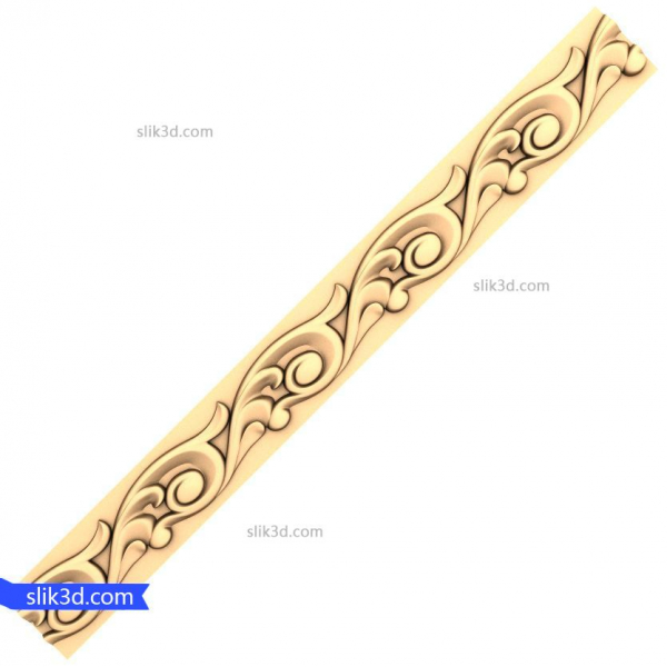 แบบจำลอง 3D STL Floral Scroll สำหรับ CNC แบบจำลอง 3D STL Floral Scroll สำหรับ CNC