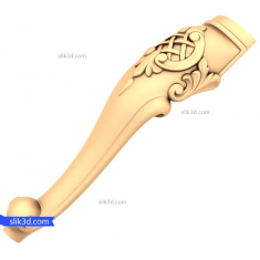 Regal Scroll mööbli jalg