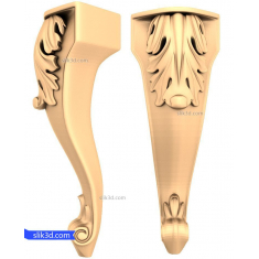 Elegáns Acanthus bútorláb