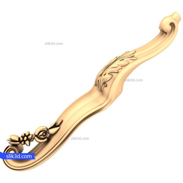 Elegance Handle 3D STL Modell für CNC-Fräser