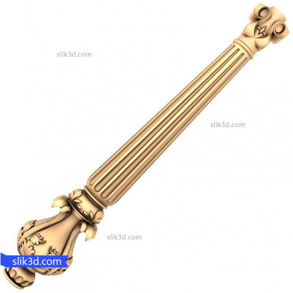 แบบจำลอง 3D STL ของเสาค้ำยันประดับตกแต่งสำหรับ CNC แบบจำลอง 3D STL ของเสาค้ำยันประดับตกแต่งสำหรับ CNC