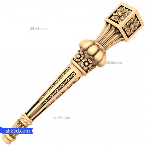 ظرافت گل گلدسته 3D STL مدل های CNC