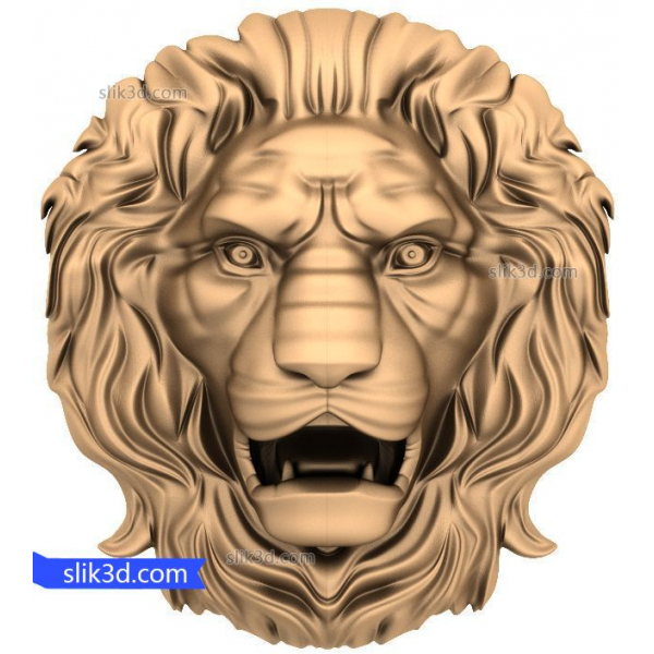Modello STL 3D Regal Lion Majesty per CNC Modello STL 3D Regal Lion Majesty per CNC