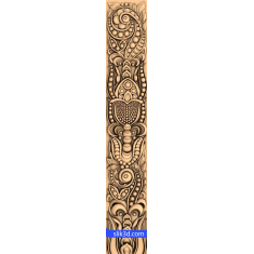 Ornamental Flora Relief