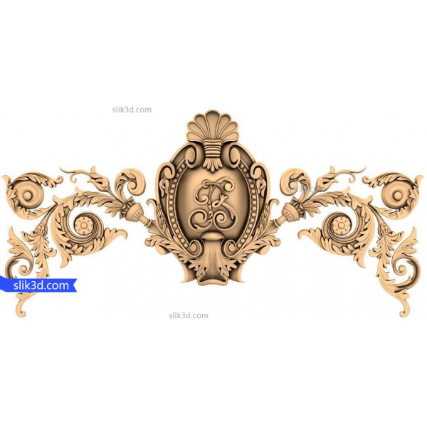 زینتی شکوفا Crest 3D STL مدل های CNC زینتی شکوفا Crest 3D STL مدل های CNC
