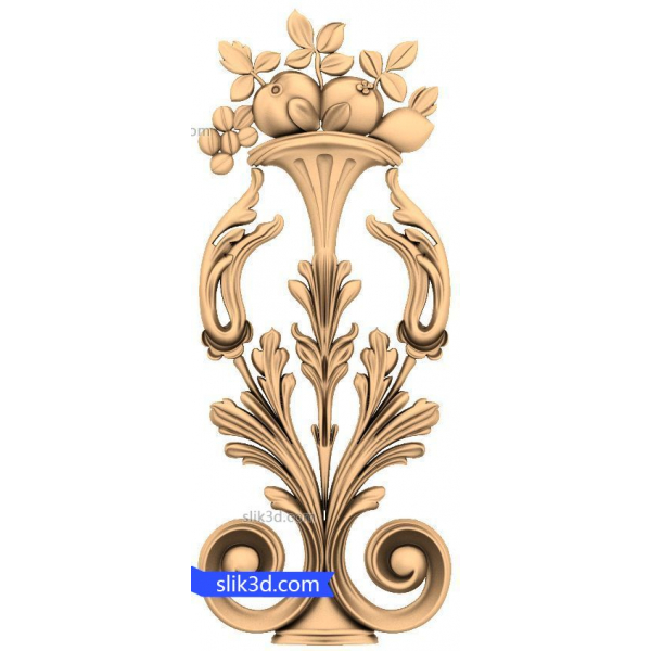 ظرفی شبیه بشاخ یا قیف شکوفا 3D STL مدل های CNC