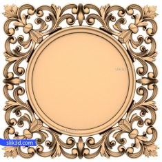 Renaissance Floral Frame