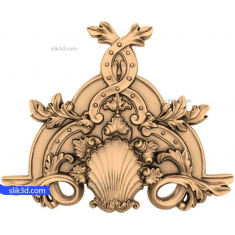 Ornate Acorn Crest