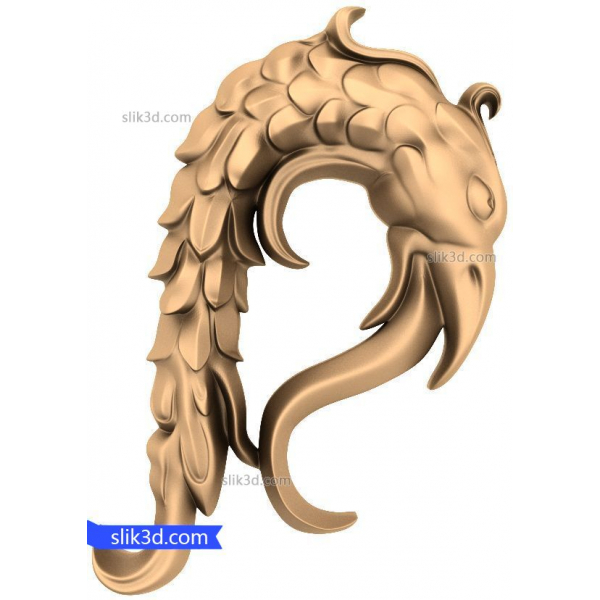 Aquila Mystica Dekorativ 3D STL-model Aquila Mystica Dekorativ 3D STL-model