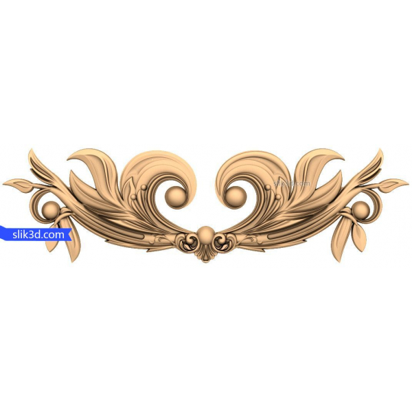 ابدی فضل تزئینی, پانل 3D, فایل STL برای CNC