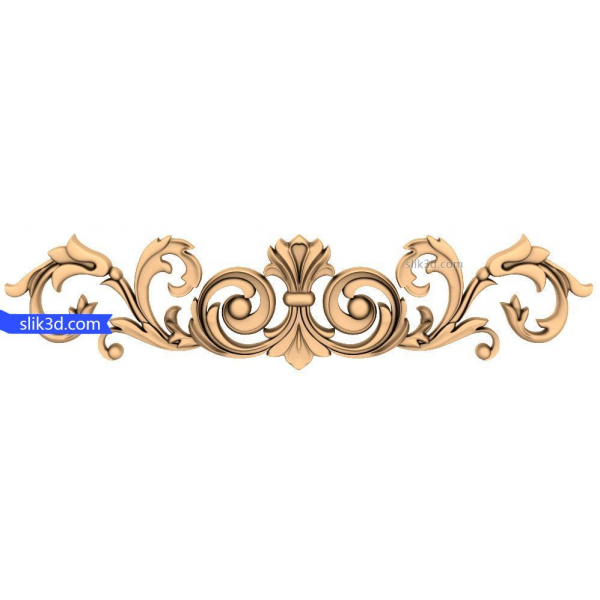 Baroque Elegance 3D STL Model for CNC Routers and Printers Baroque Elegance 3D STL Model for CNC Routers and Printers