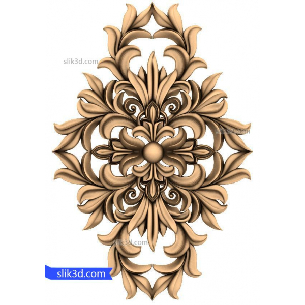 Florentine Grace 3D STL Model for CNC