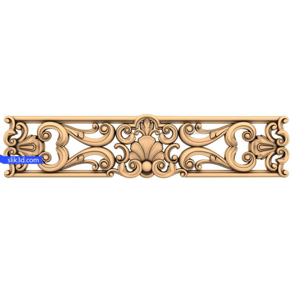 Ornate Elegance 3D STL Model for CNC Routers Ornate Elegance 3D STL Model for CNC Routers