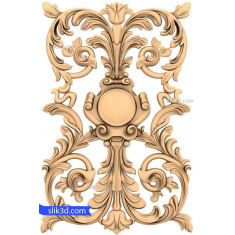 Rococo Elegance Decorative Panel