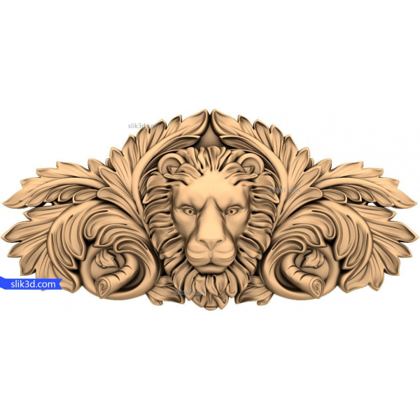 Lion's Majesty Relief 3D STL Model for CNC Lion's Majesty Relief 3D STL Model for CNC