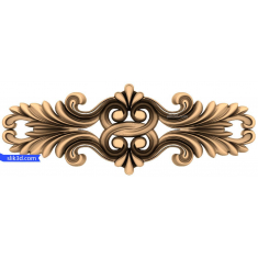 Majestic Scroll Ornament