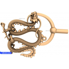 Pegangan Naga Mistis