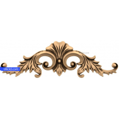 Majestætisk akantus ornament