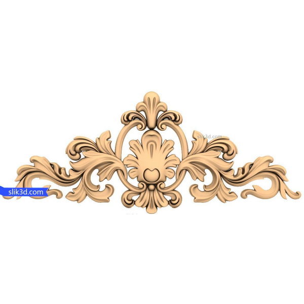 Baroque Elegance 3D STL Model for CNC Baroque Elegance 3D STL Model for CNC