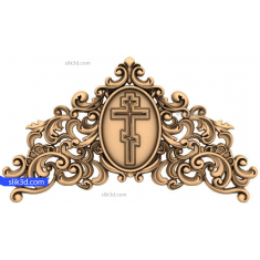 Cruce Ortodoxă Ornamentată