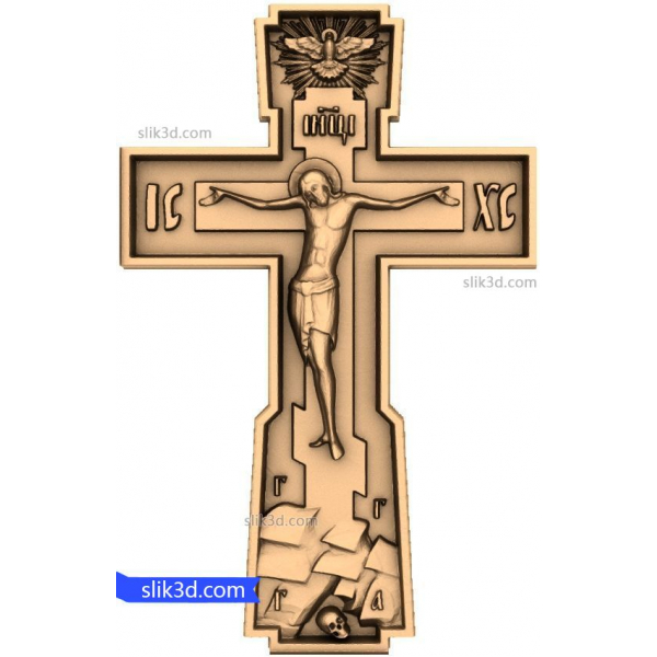 Crucifix of Redemption - 3D Model for CNC Crucifix of Redemption - 3D Model for CNC