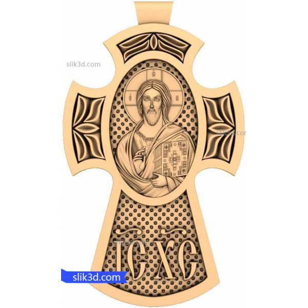 Cross of Divine Protection - 3D STL Model