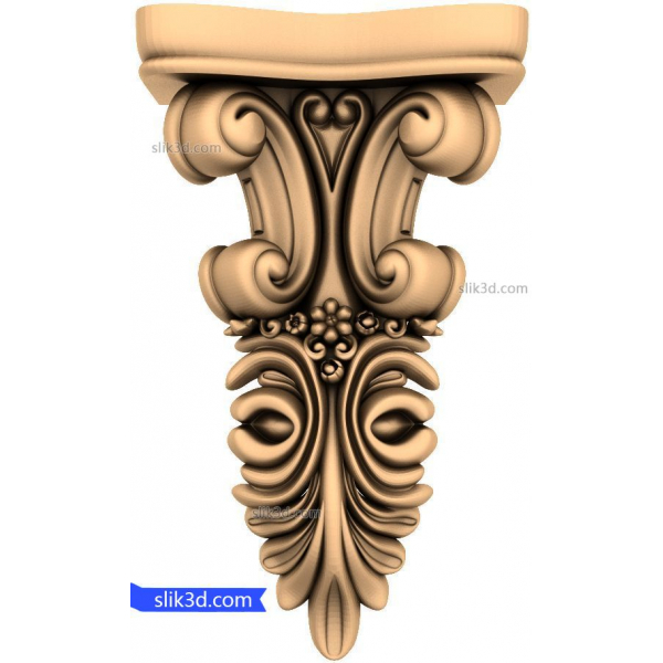 Corinthian سرمایه 3D STL مدل های CNC Corinthian سرمایه 3D STL مدل های CNC