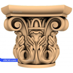 Elegant Corinthian Capital Design