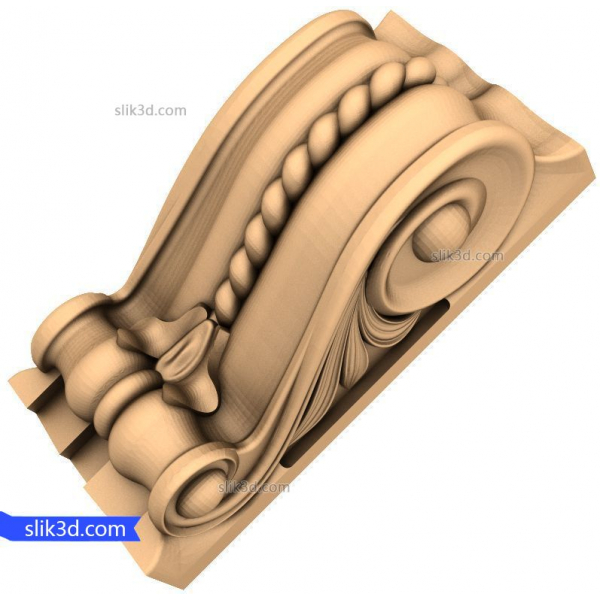 Elegantní architektonický 3D model STL Elegantní architektonický 3D model STL