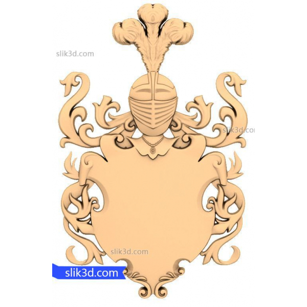 ظریف 3D Heraldic مدل برای حکاکی CNC ظریف 3D Heraldic مدل برای حکاکی CNC