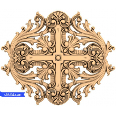 Baroque Elegance Cross