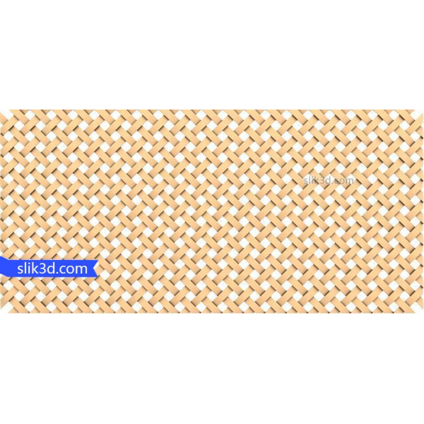 Modello 3D Interwoven Wonder per CNC e stampa 3D Modello 3D Interwoven Wonder per CNC e stampa 3D