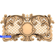 Ornate Baroque Panel